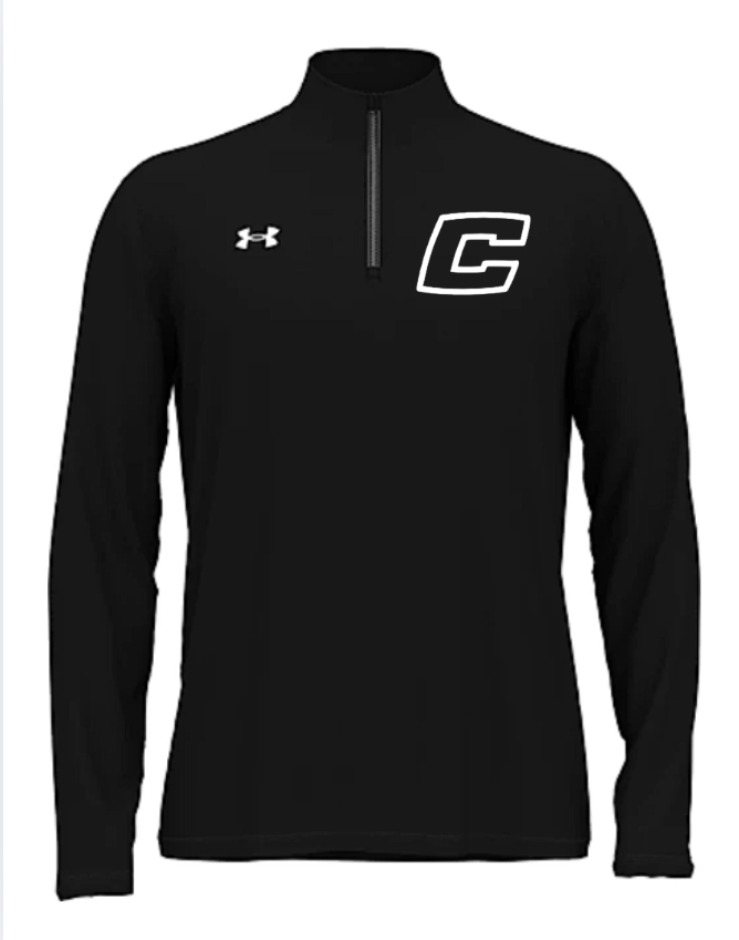 UA Tech 1/4 Zip Black C Youth — Canes Southwest